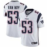 Nike New England Patriots #53 Kyle Van Noy White NFL Vapor Untouchable Limited Jersey,baseball caps,new era cap wholesale,wholesale hats
